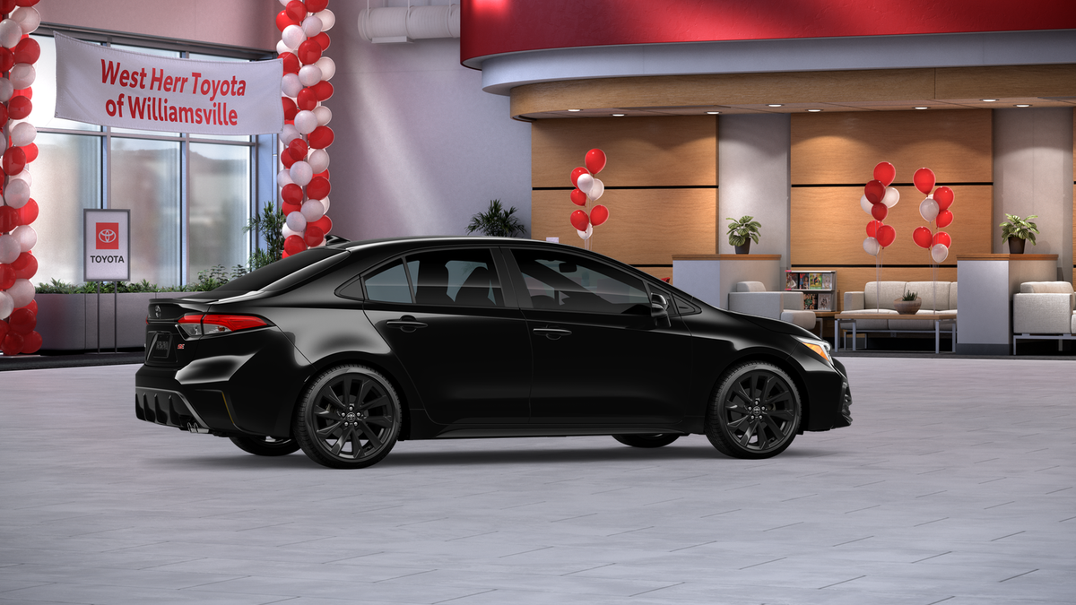 New 2026 Midnight Black Metallic Toyota SE image 11