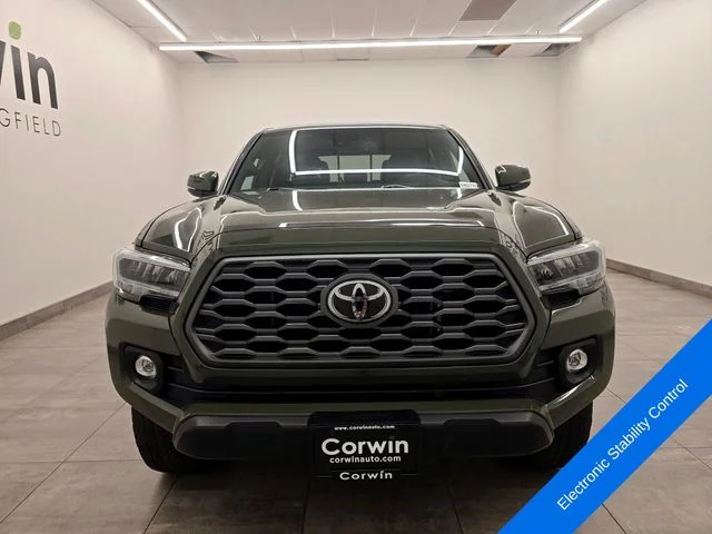 Used 2021 Army Green Toyota TRD Off-Road image 8