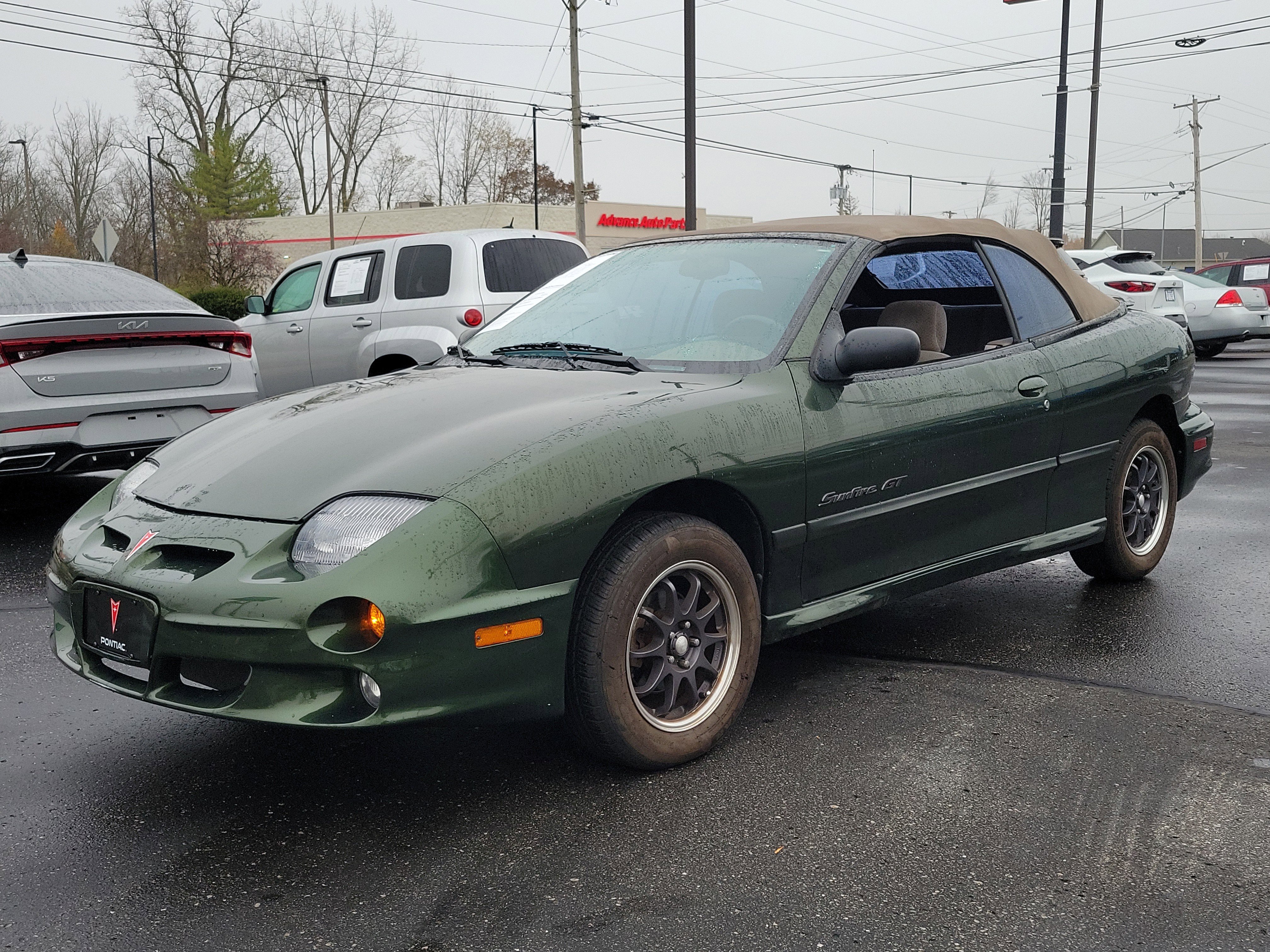 Used 2000 Pontiac Sunfire GT with VIN 4G2JB32T5YB202388 for sale in Brookville, OH