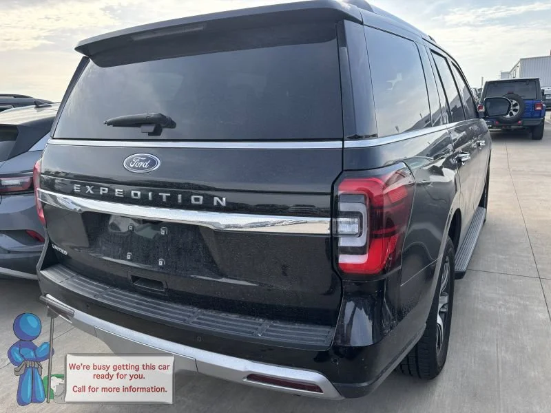 Used 2024 Black Metallic Ford Limited image 3