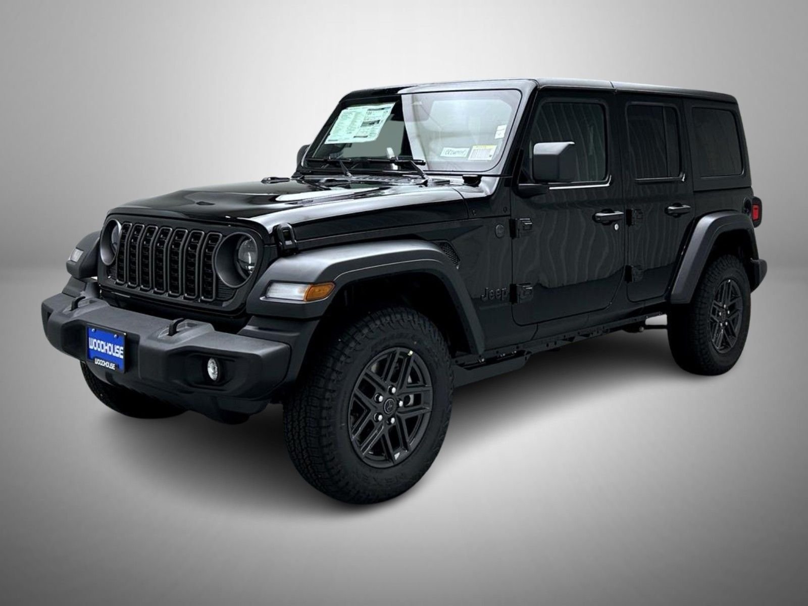 New 2026 Black Clear-Coat Exterior Paint Jeep Sport S image 1