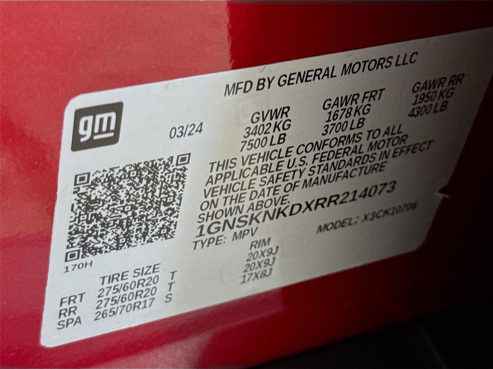 Used 2024 Radiant Red Tintcoat Chevrolet LT image 35