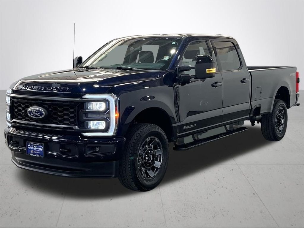 Certified Used 2024 Blue Ford Lariat image 2
