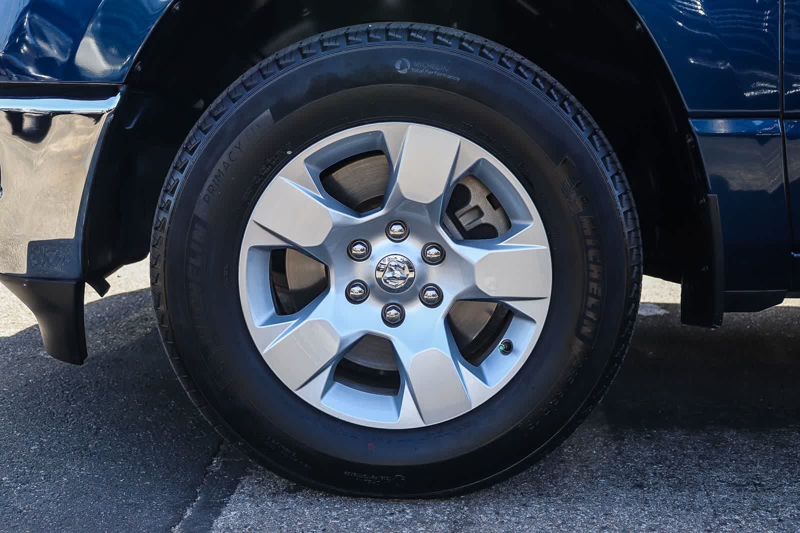 Used 2022 Patriot Blue Pearlcoat Ram Big Horn image 10