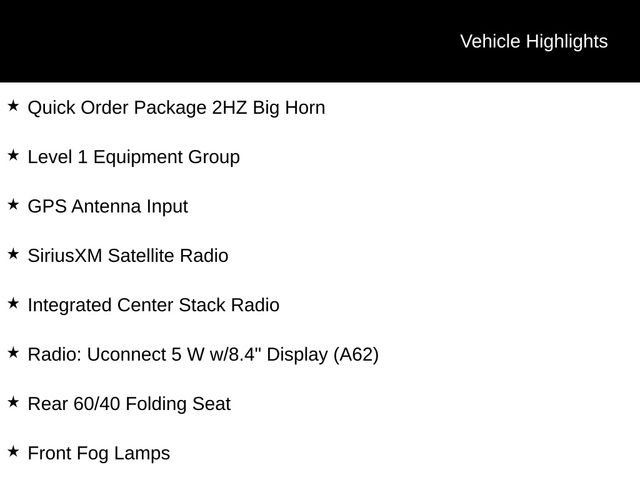 Used 2024 White Ram Big Horn image 8