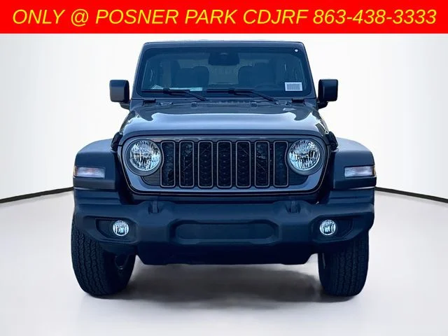 New 2026 Granite Crystal Metallic Clearcoat Jeep Sport S image 2