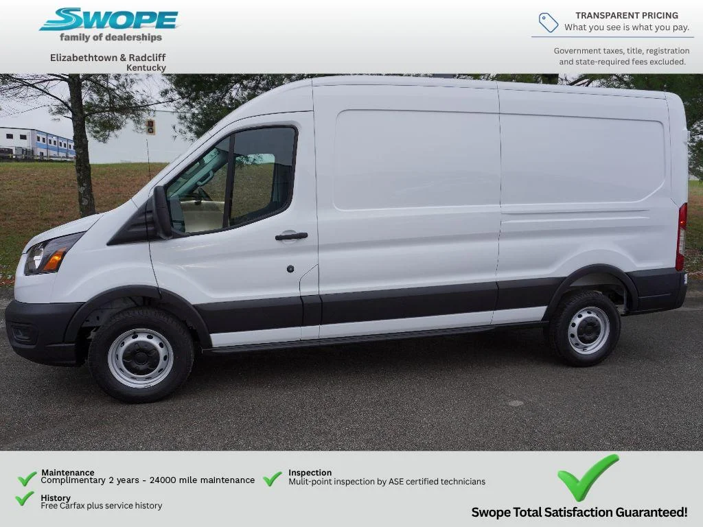 New 2026 Oxford White Ford Cargo Van image 9