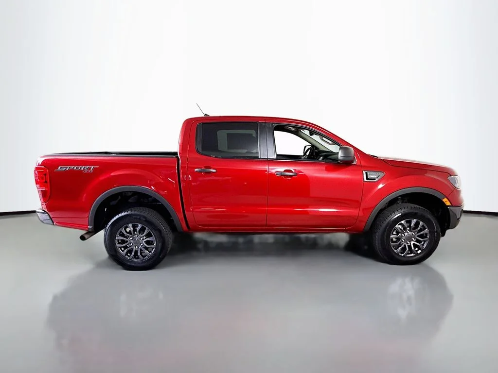 Used 2021 Rapid Red Metallic Tinted Clearcoat Ford XLT image 13