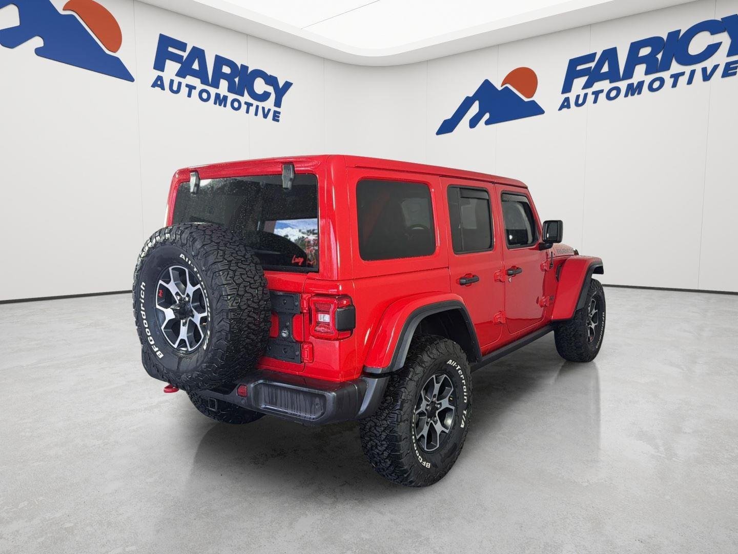 Used 2022 Firecracker Red Clearcoat Jeep Unlimited Rubicon image 5