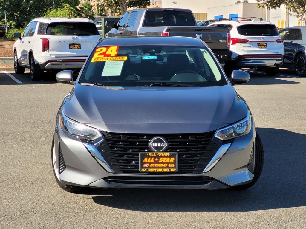 Used 2024 Nissan Sentra S with VIN 3N1AB8BV0RY219181 for sale in Pittsburg, CA