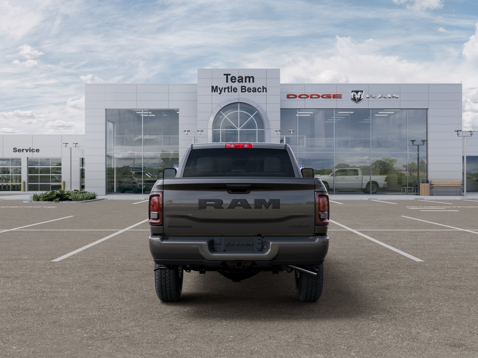 New 2026 Granite Crystal Metallic Clearcoat RAM Big Horn image 33