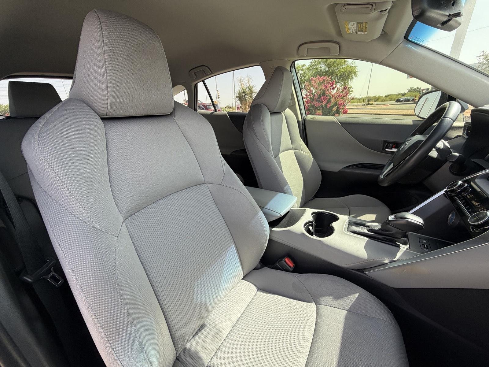 Used 2021 Coastal Gray Metallic Toyota LE image 28
