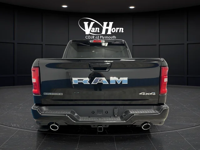 New 2026 Diamond Black Crystal Pearl-Coat Exterior Paint RAM Big Horn/Lone Star image 6