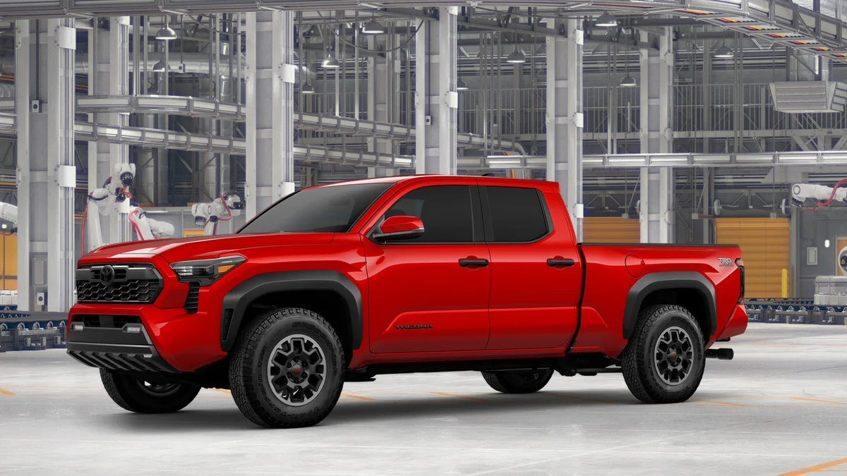 New 2026 Supersonic Red Toyota TRD Off-Road image 2