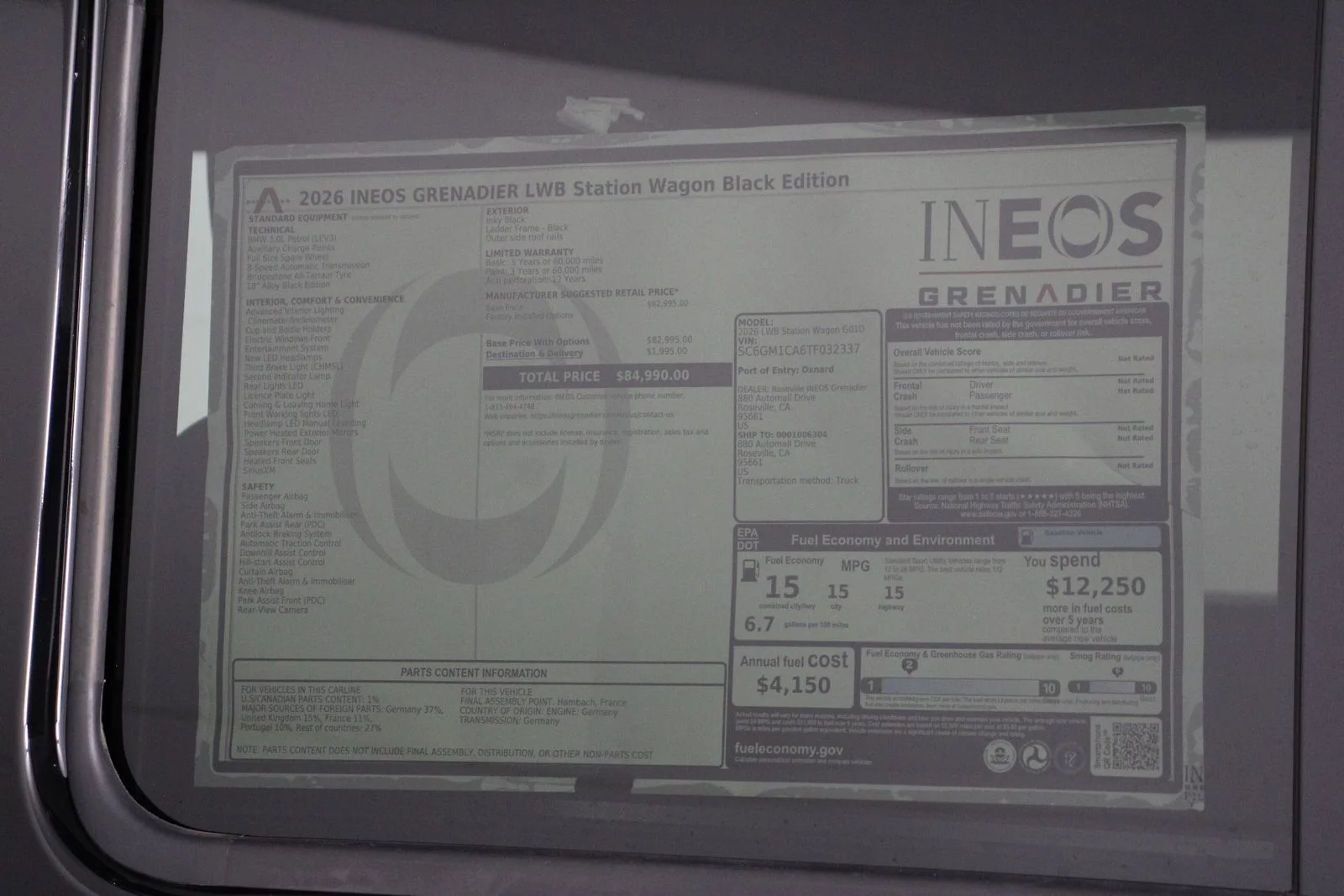 New 2026 Inky Black INEOS Black Edition image 22