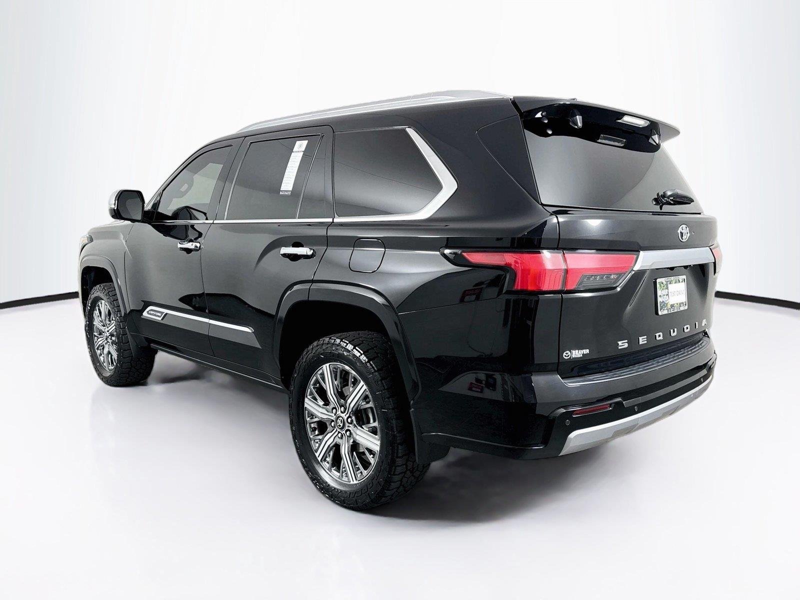 Used 2025 Midnight Black Metallic Toyota Capstone image 13