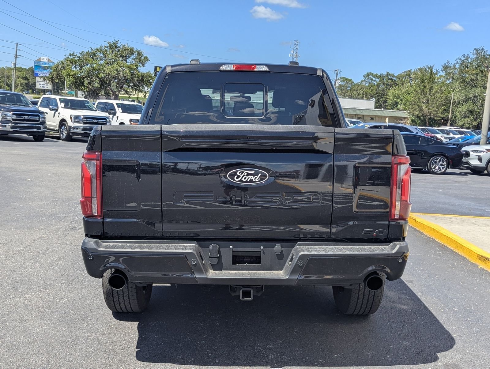 Certified Used 2024 Black Metallic Ford Lariat image 6