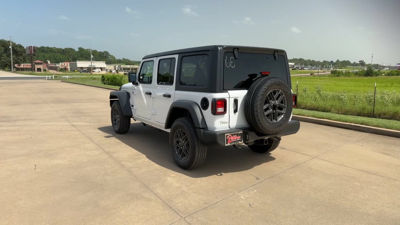 New 2024 Bright White Clearcoat Jeep Sport S image 6