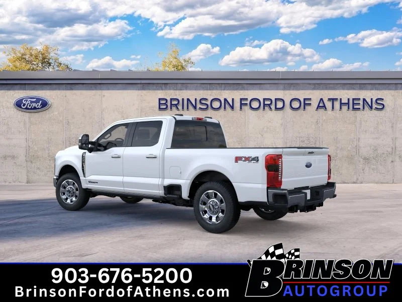 New 2026 Star White Metallic Tri-Coat Ford F-250® Lariat® image 4