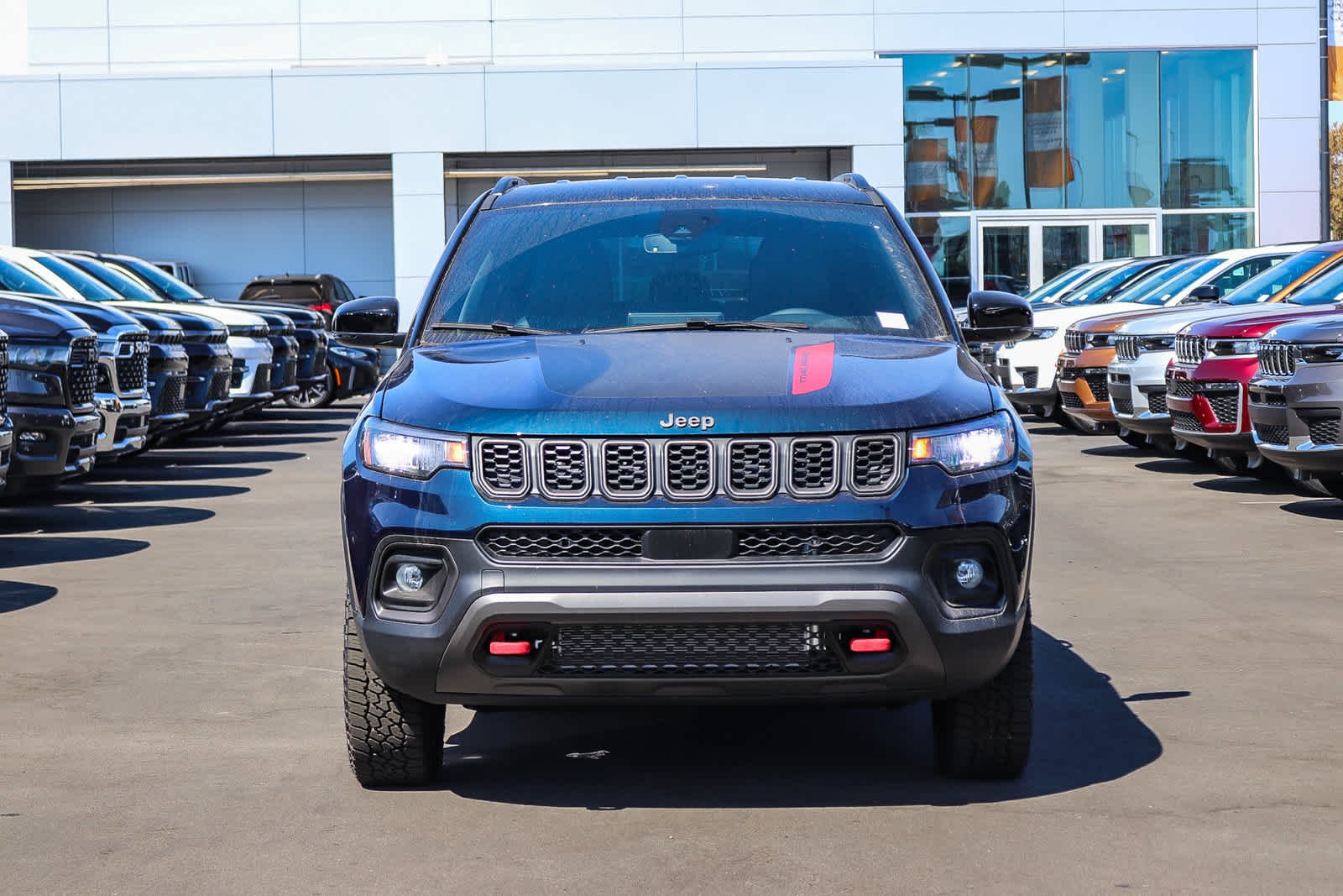 New 2026 Fathom Blue Pearl-Coat Exterior Paint Jeep Trailhawk image 2