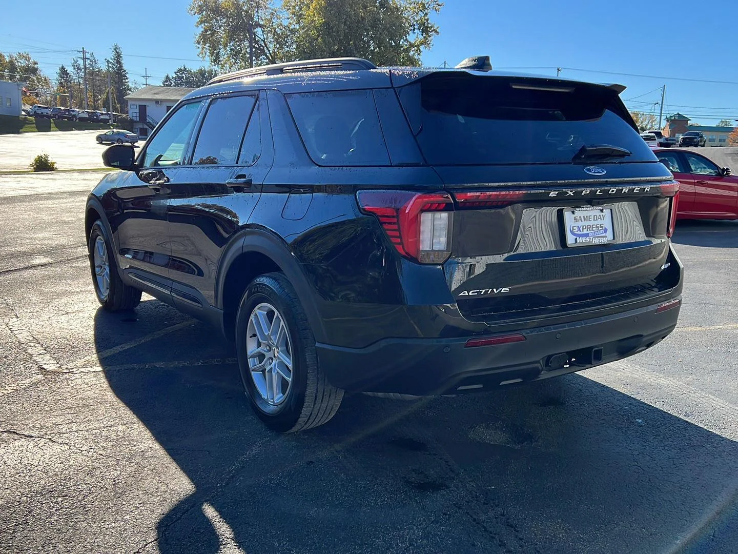 New 2026 Agate Black Metallic Ford Active image 3