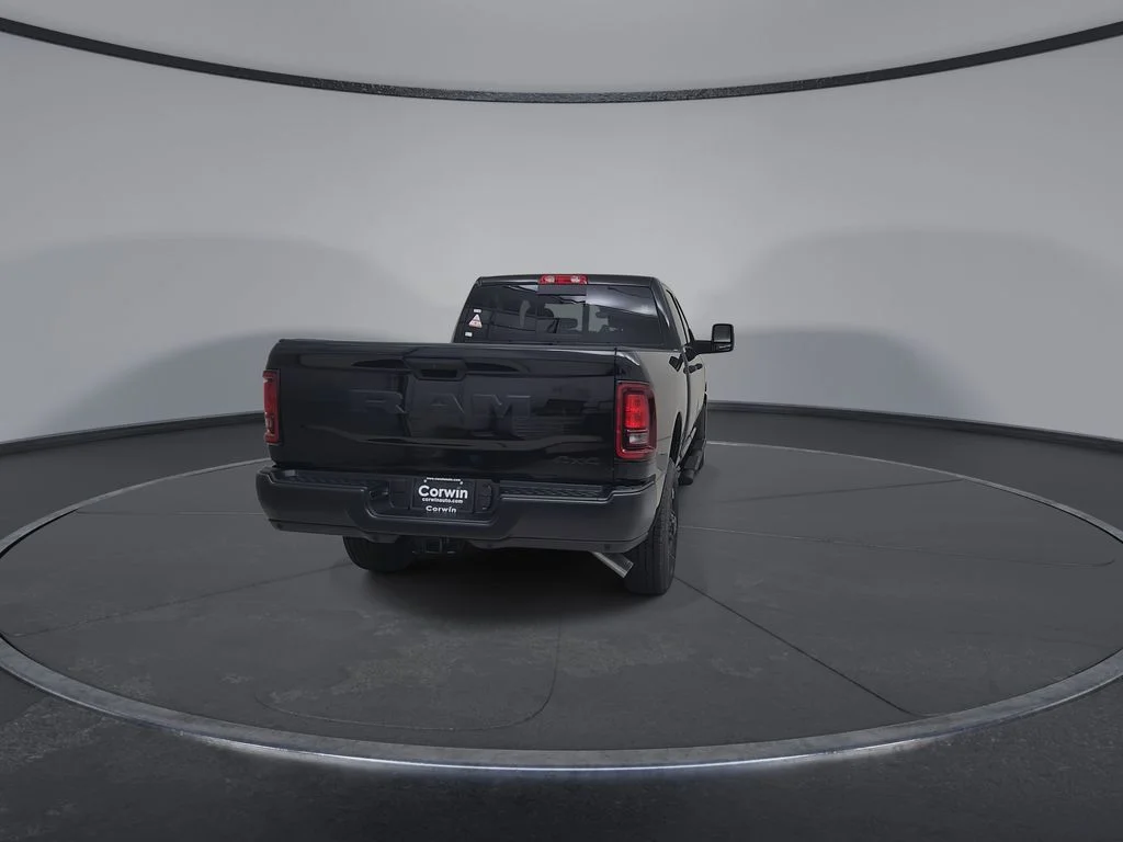 New 2026 Diamond Black Crystal Pearl-Coat Exterior Paint RAM Tradesman image 12
