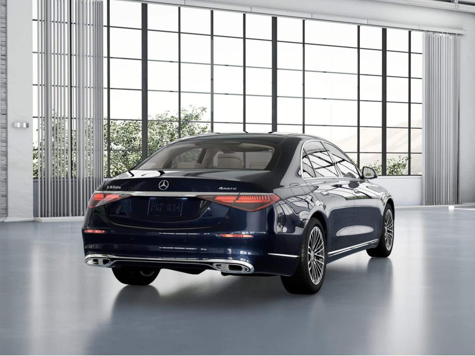 New 2025 Nautical Blue Metallic Mercedes-Benz S 580 image 22