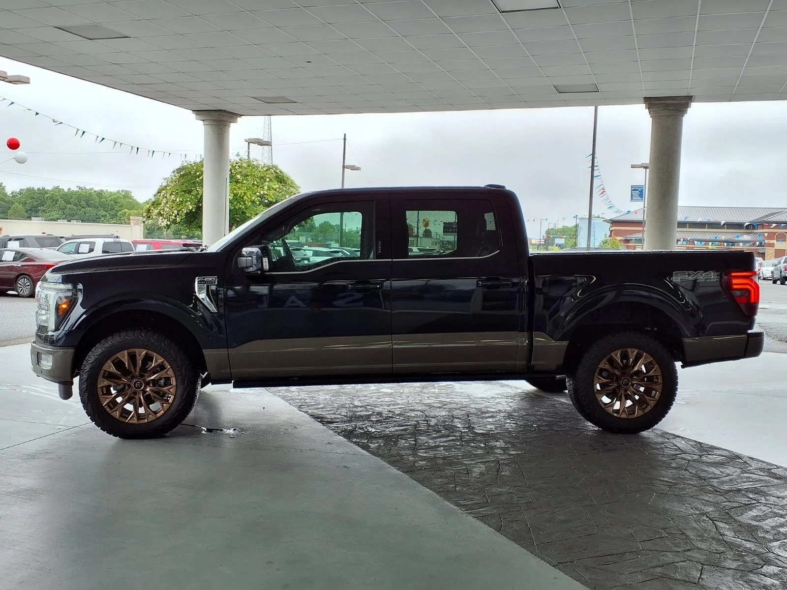 Used 2026 Antimatter Blue Metallic Ford King Ranch image 3