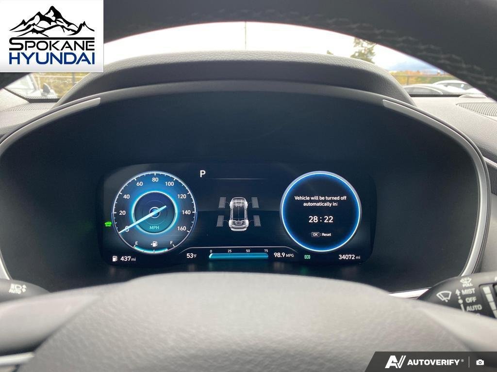 Certified Used 2022 Lagoon Blue Hyundai Limited image 18