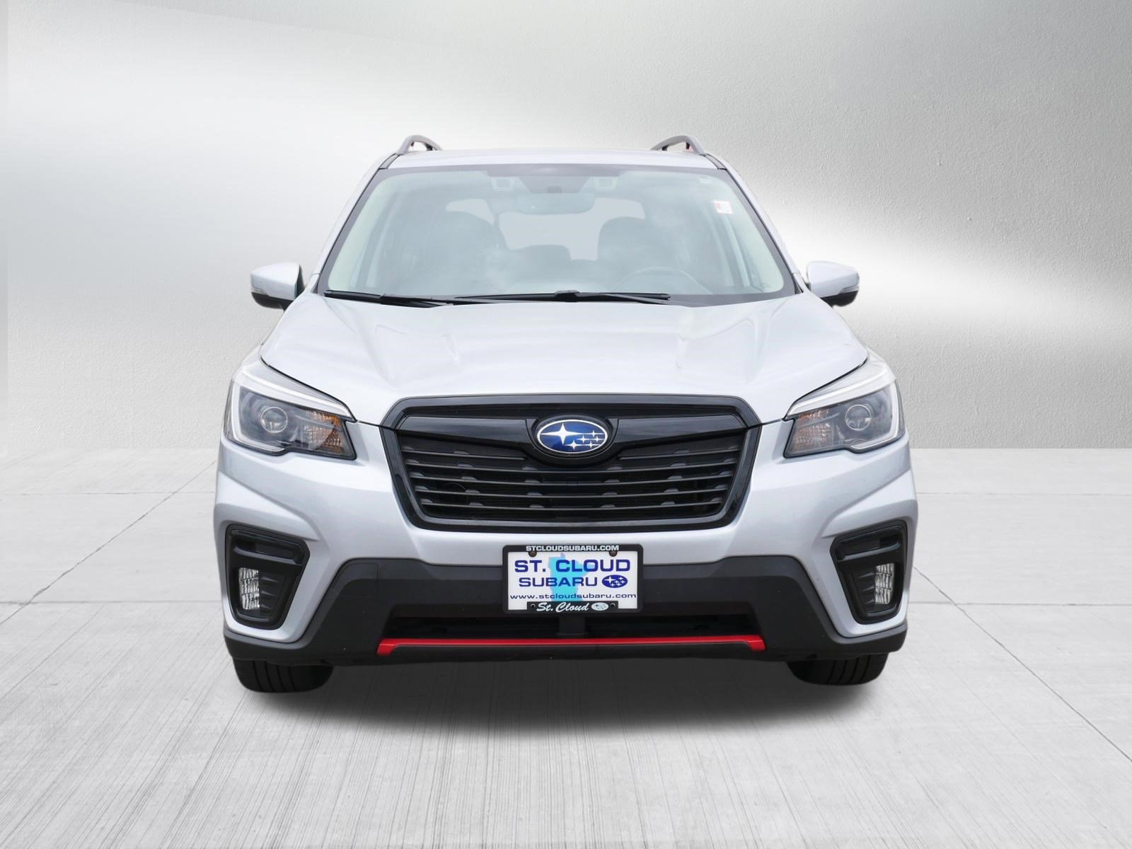 Used 2021 Subaru Forester Sport with VIN JF2SKARC2MH410054 for sale in Saint Cloud, Minnesota