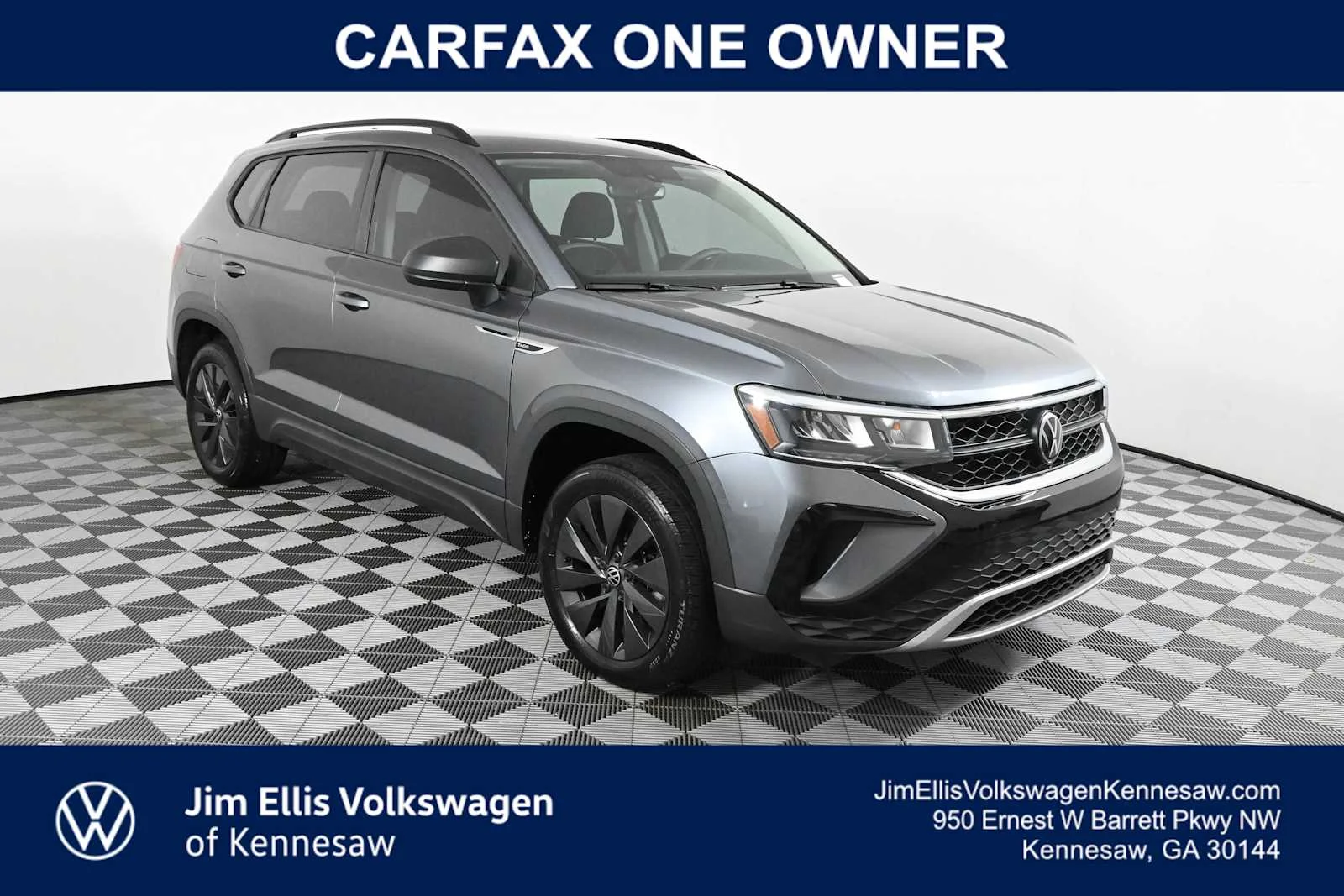 Certified Used 2023 Platinum Gray Metallic Volkswagen S image 1