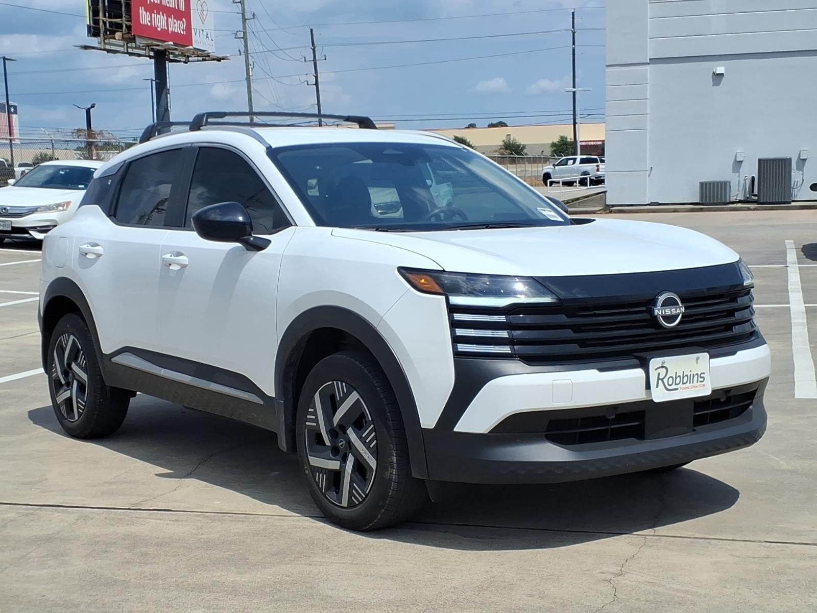 2026 Nissan Kicks SV White at Robbins Nissan