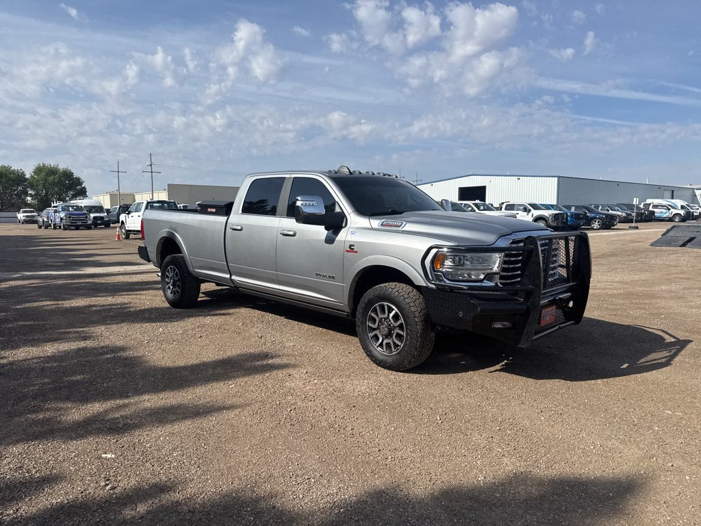 Used 2023 Billet Silver Metallic Ram Longhorn image 9