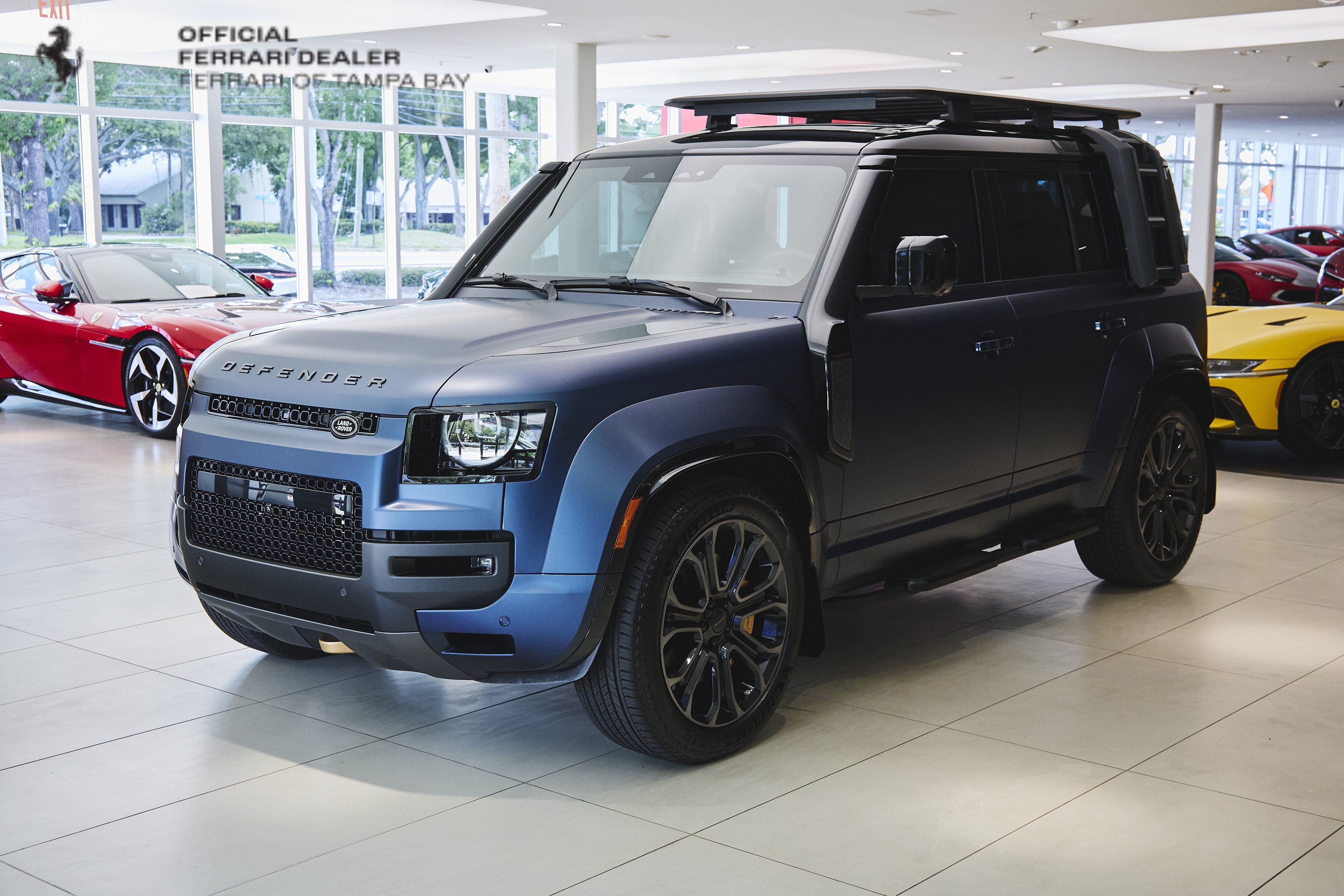 Used 2026 Sargasso Blue Premium Matte Land Rover OCTA image 1