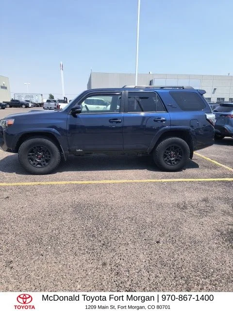 Used 2019 Blue Toyota TRD Off-Road Premium image 2