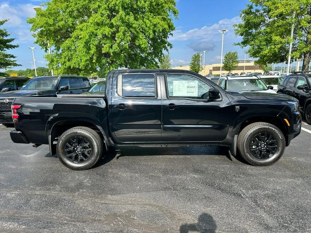 New 2026 Super Black Nissan Crew Cab SV image 2