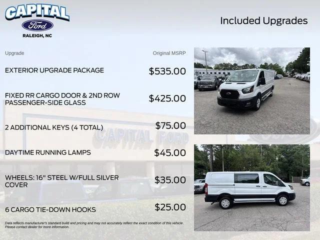 Used 2025 White Ford Base image 3