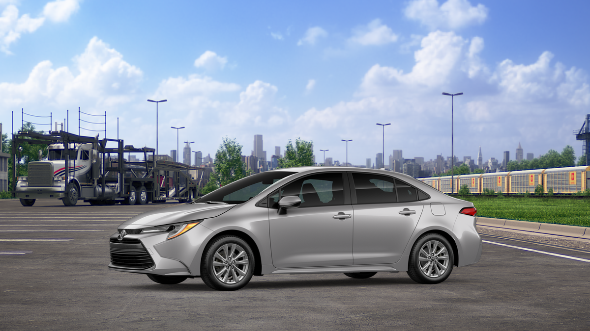 New 2026 Classic Silver Metallic Toyota LE image 3