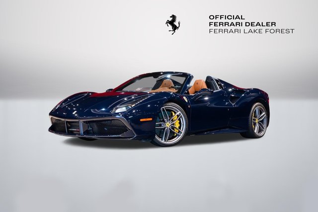 Certified Pre-Owned 2016 Ferrari 488 Spider Base 2D Convertible in