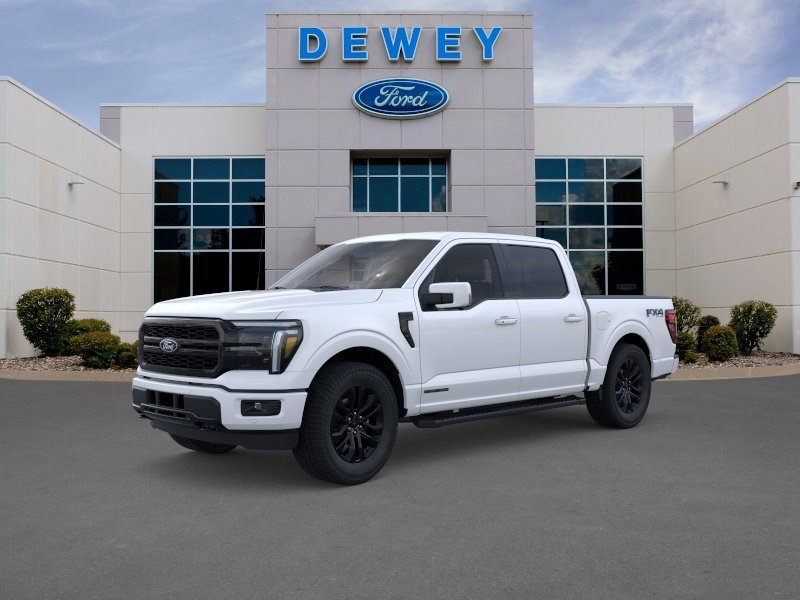 New 2026 Star White Metallic Tri-Coat Ford LARIAT image 1