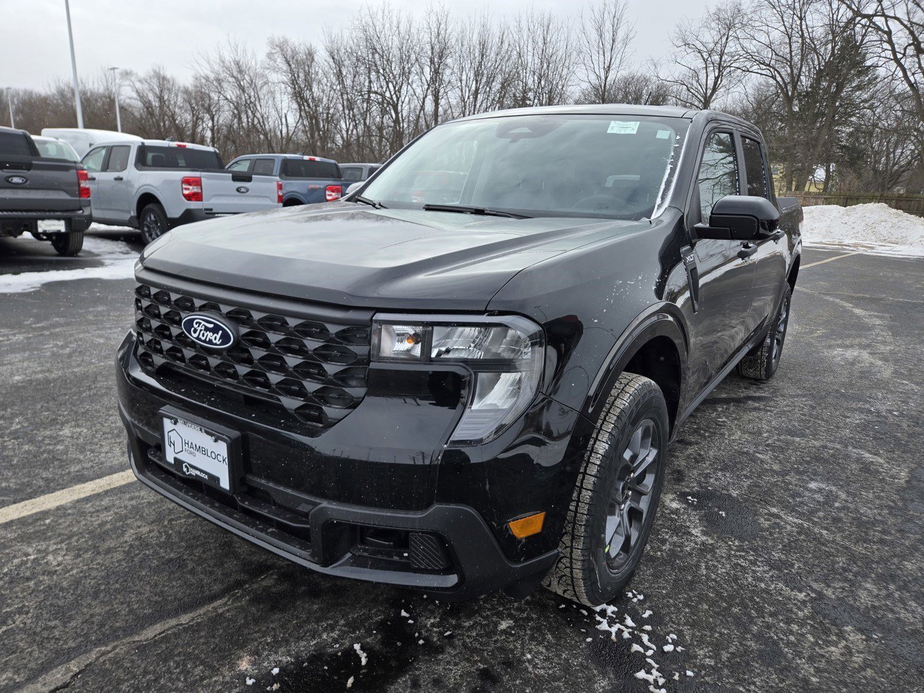 New 2026 Shadow Black Ford XLT image 3
