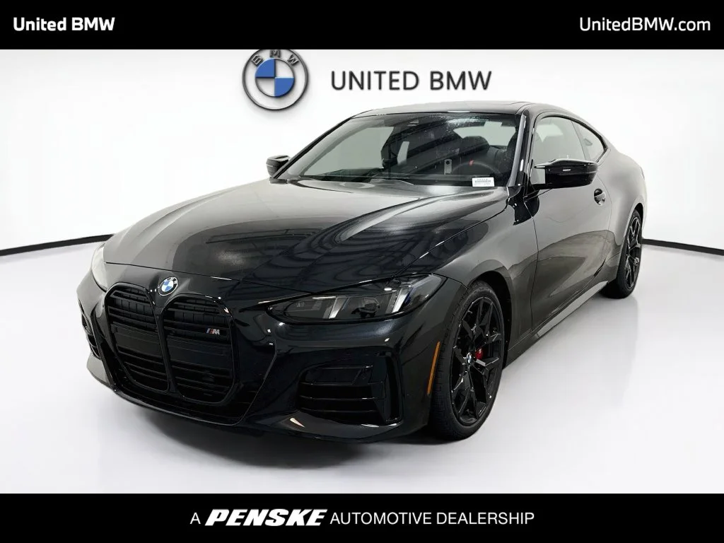 New 2027 Black Sapphire Metallic BMW M440i image 1
