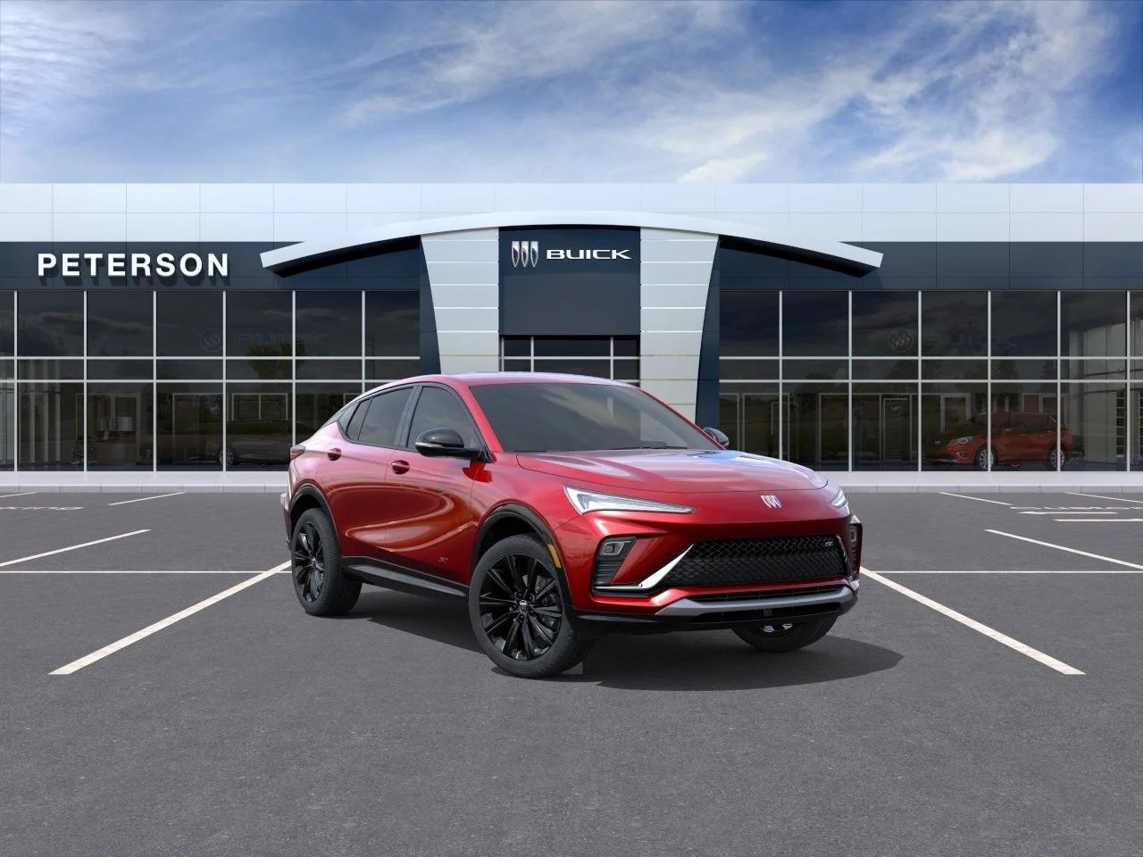 New 2026 Red Buick Sport Touring image 1