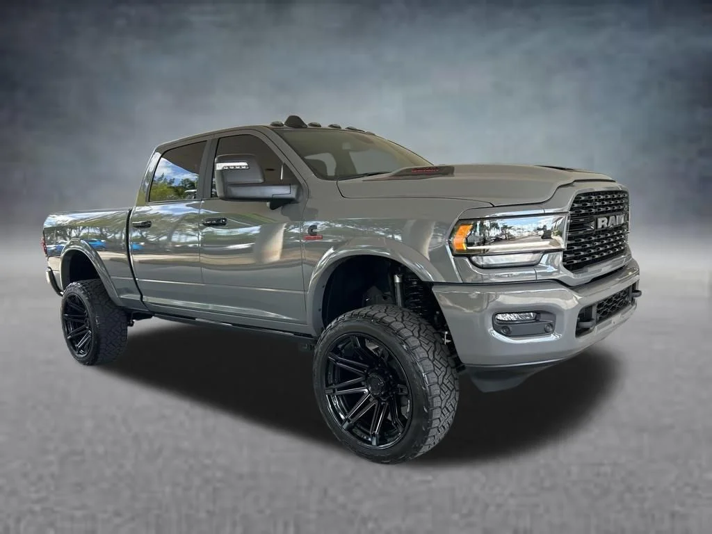 New 2024 Ceramic Grey Clear-Coat Exterior Paint RAM Rebel image 2
