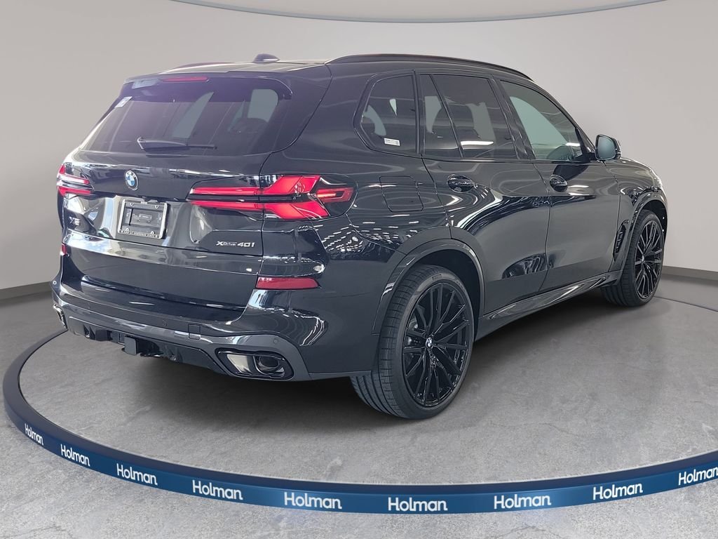 New 2026 Black Sapphire Metallic BMW xDrive40i image 4