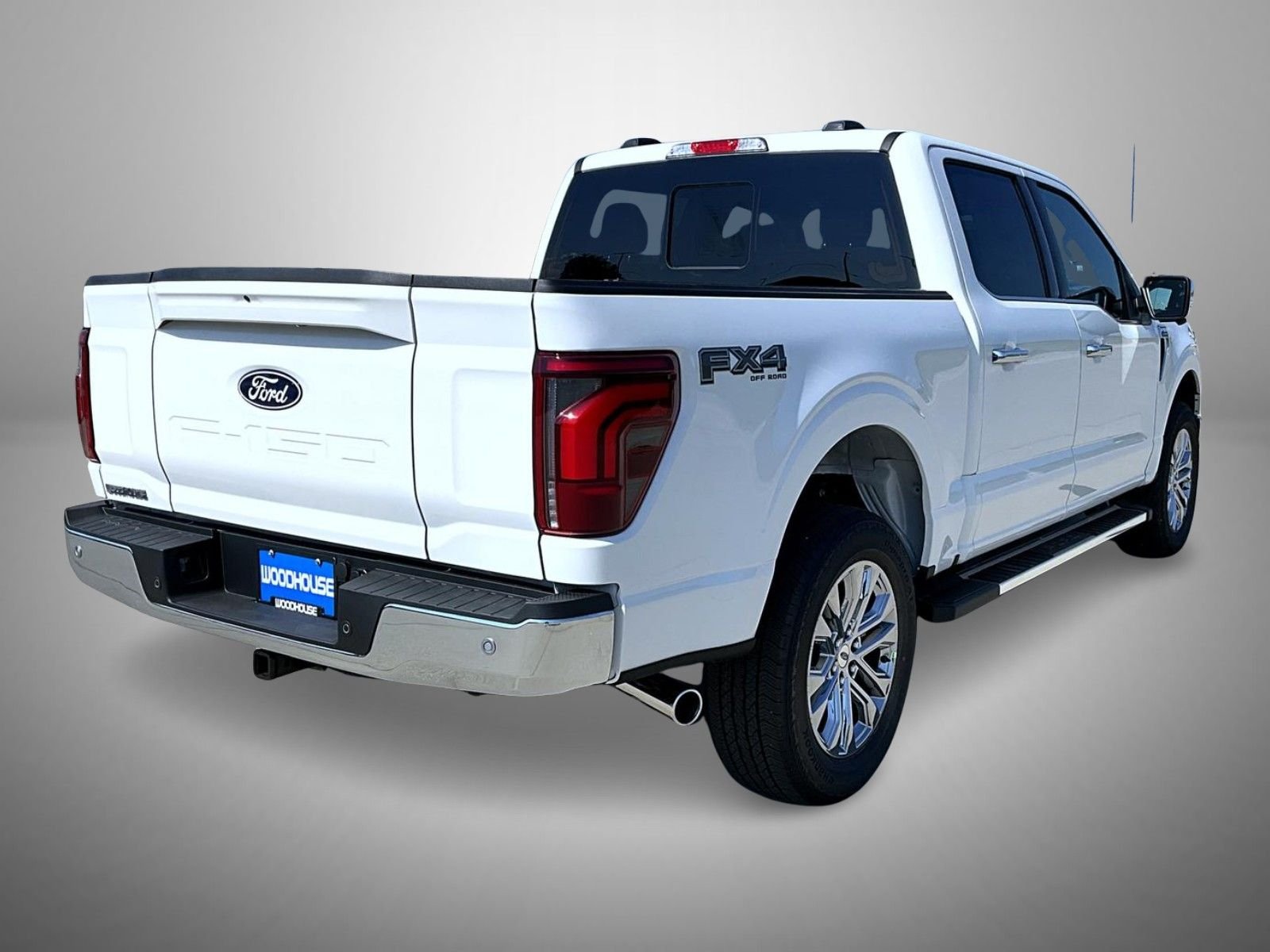 New 2026 Star White Metallic Tri-Coat Ford Lariat image 5