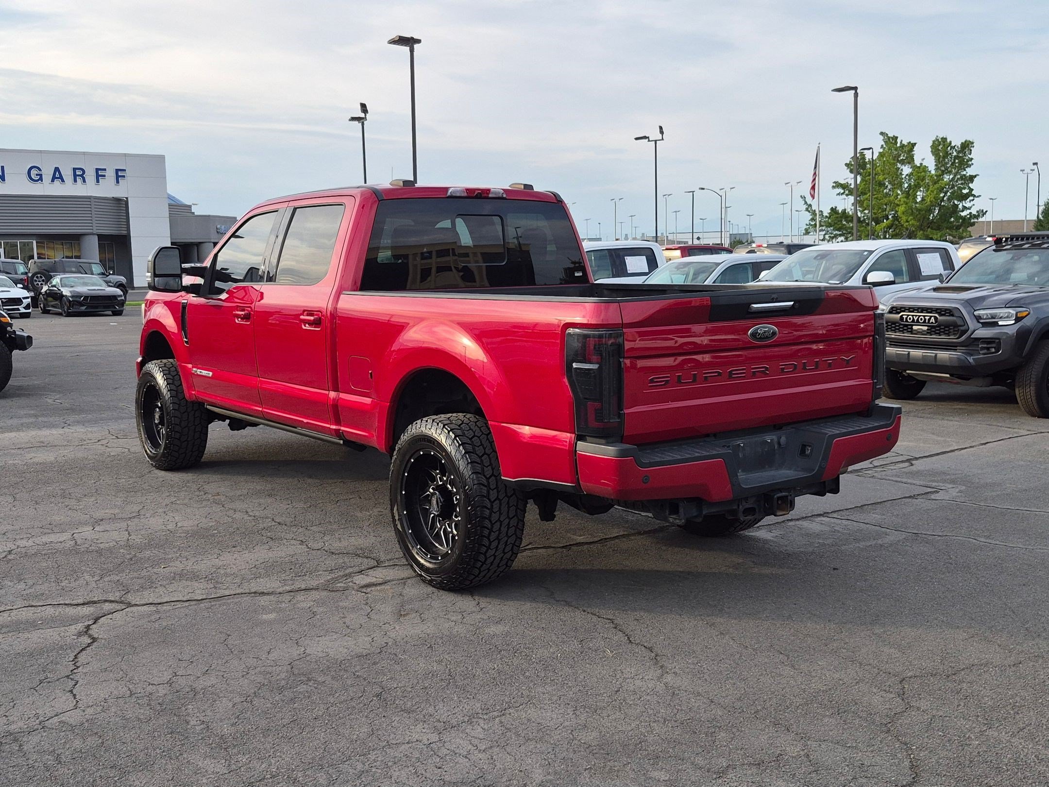 Certified Used 2020 Rapid Red Metallic Tinted Clearcoat Ford LARIAT image 5