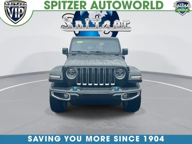 Used 2022 Black Jeep Unlimited Sahara 4xe image 3