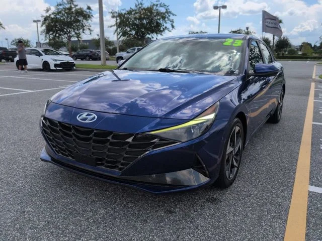 Used 2023 Blue Hyundai Limited image 8