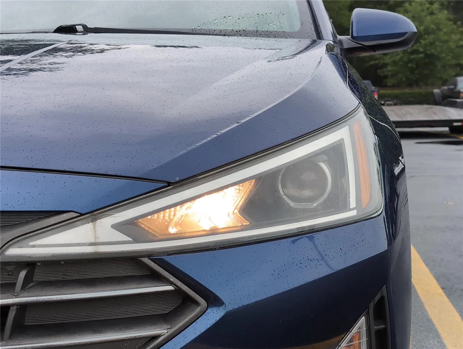 Used 2020 Lakeside Blue Hyundai SEL image 12